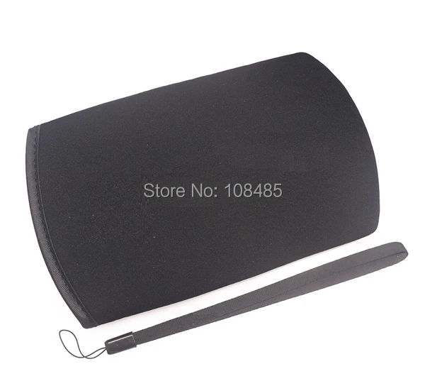 

HOTHINK Black soft full protective case cover pouch bag for 3DS XL 3DS LL with hand strap