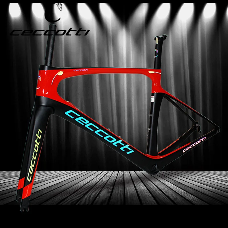 2019 новый цвет CECCOTTI дизайн Хамелеон UD t800 полностью карбоновая рама для дорожного