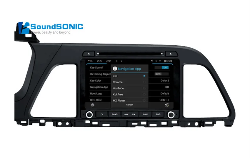 Для Hyundai Sonata 2015 2016 Android 4.4.4 s160 Авто Мониторы стерео Радио DVD GPS Навигационная медиа