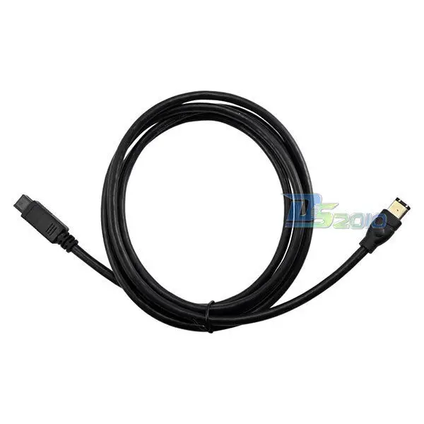DANSPEED 6 футов 10 15 FireWire 800 IEEE1394 9 pin Male to 400 IEEE1394b DV длина кабеля 1 8 м 3 4 5 | Электроника