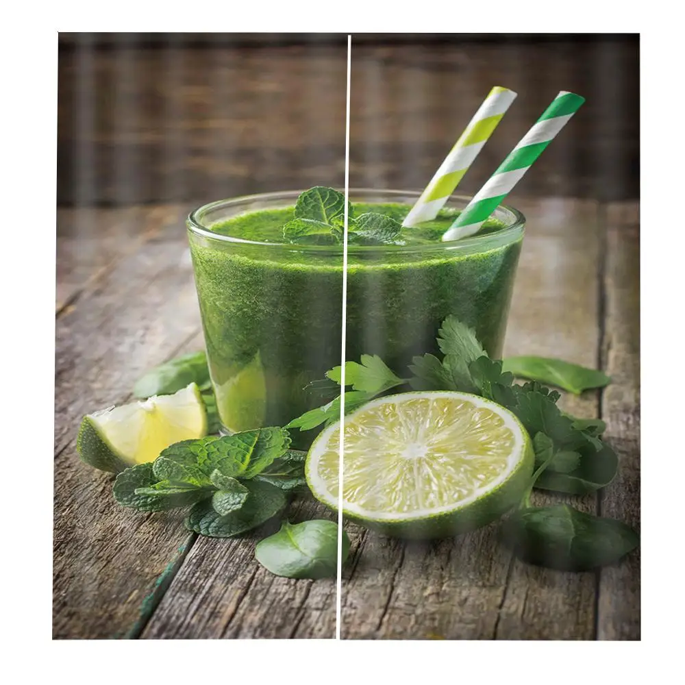 Зеленые зеркальные 3D Оконные Занавески для спальни роскошные модные