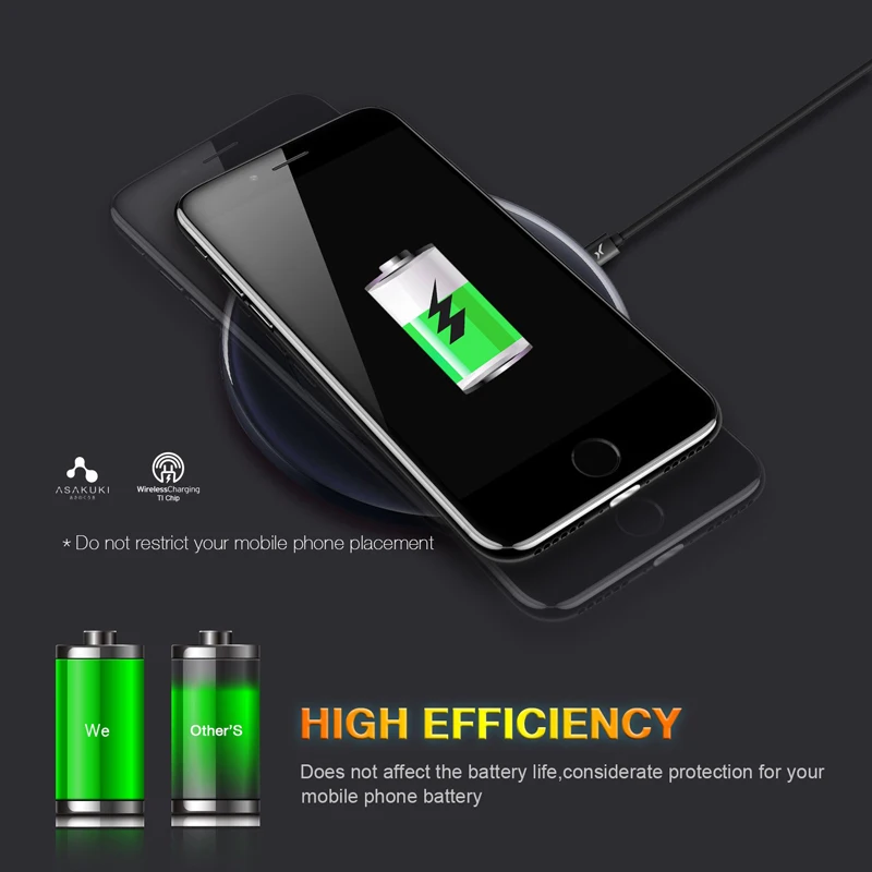 qi wireless charger receiver for iphone 5 5s 7 7plus 6 6plus universal wireless charging receiver for micro usb type c phone free global shipping