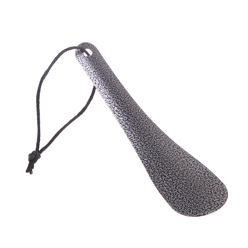 1 шт. Высокое качество 19 см практичный Shoehorn для обуви из нержавеющей стали рога ложка обувь подъемник инструмент