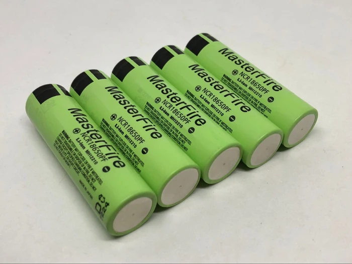 Оптовая продажа 100 шт./лот MasterFire оригинальная NCR18650PF 18650 3 7 в 2900 мАч перезаряжаемая
