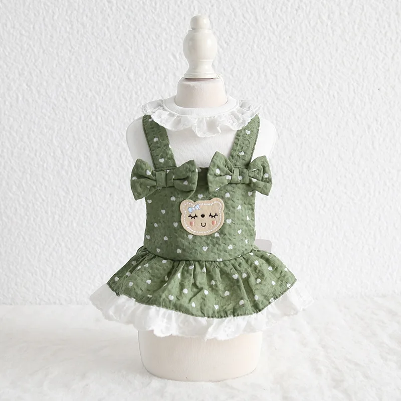 Милое Платье с бантиками и котами собаками домашними животными для свадебной