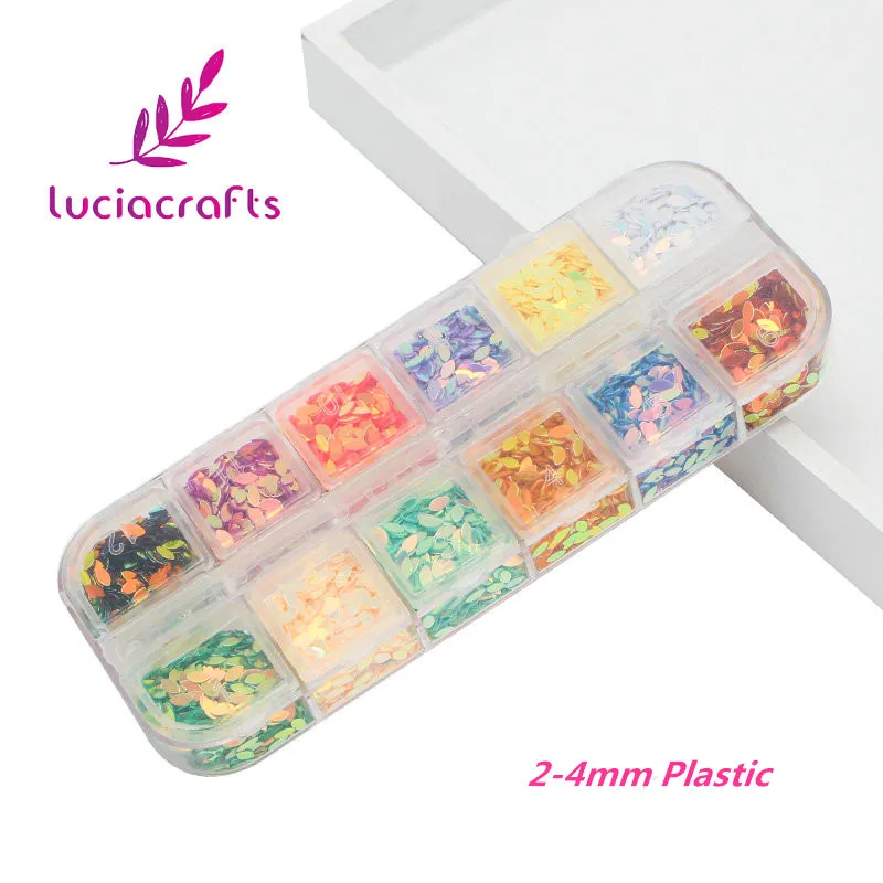 Lucia crafts 330 шт./кор. разные варианты оформления бусины/пайетки/Стразы для DIY вечерние одежды аксессуары для украшения ногтей F1010 - Цвет: Style4