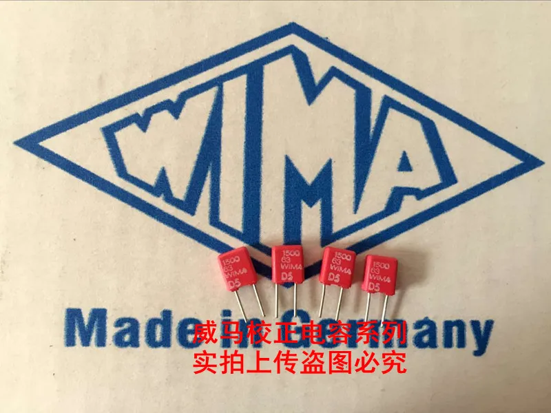 2020 hot sale 10pcs/20pcs WIMA Capacitor MKS2 1500PF 63V0.0015UF 63V152 P: 2.5mm Audio capacitor free shipping