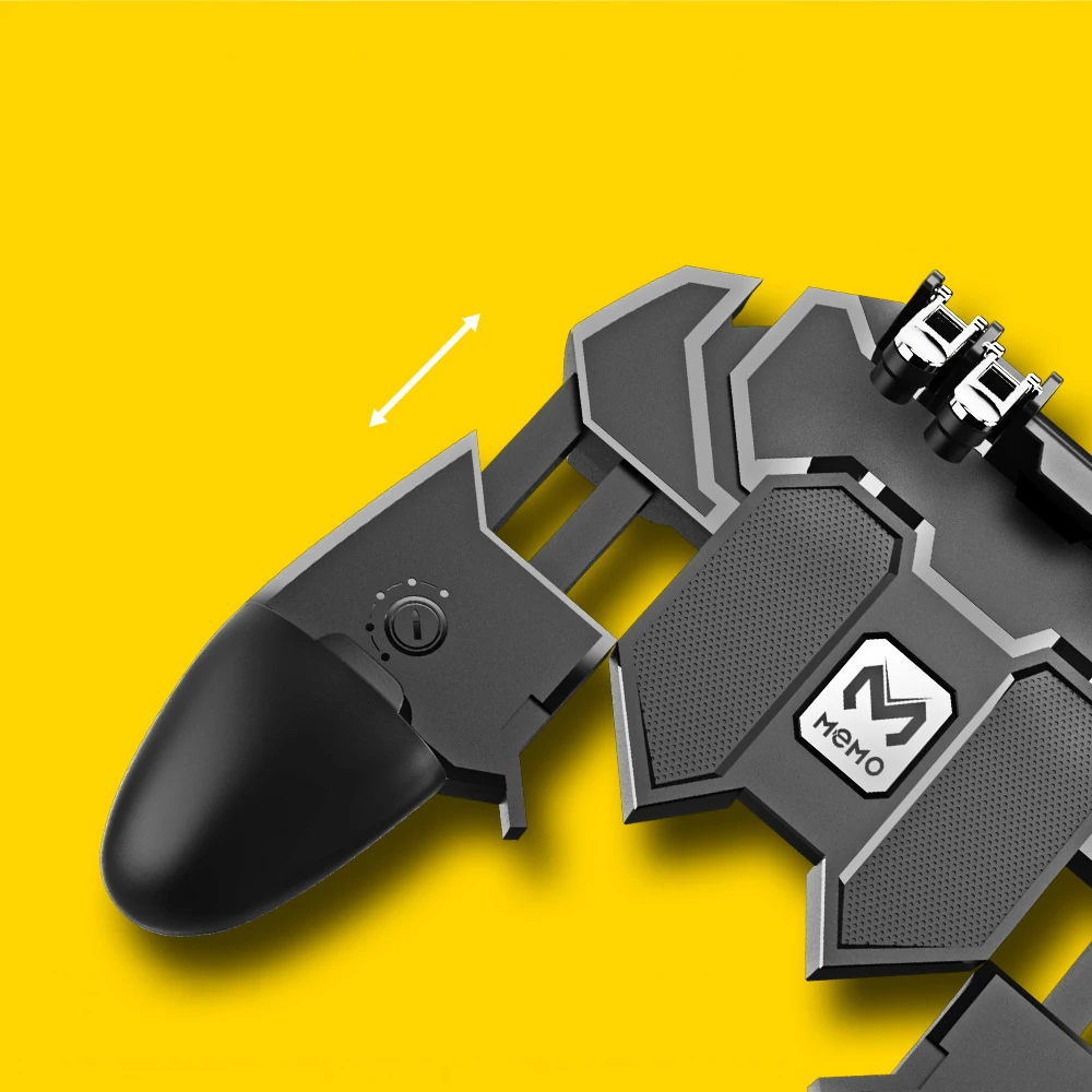 Мобильный контроллер PUBG, кнопка поворота, геймпад для PUBG IOS Android, шесть 6 пальцев, операционный геймпад, периферийный контроллер PUBG