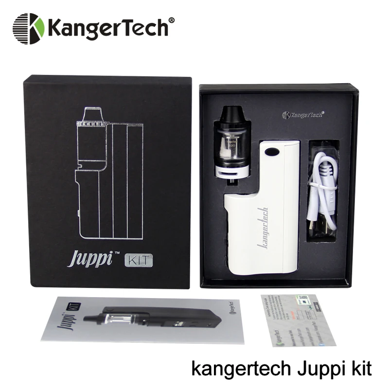 Cheapest Original KangerTech JUPPI Kit with 75W Box MOD 3ml Tank Atomizer E-Cigarette Kanger in stock | Электроника