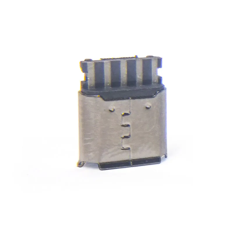 10/20 шт./партия 5Pin USB коннекторы типа B V8 Warp Edge разъем Micro гнездовой порт штепсельная