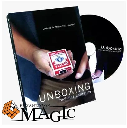 

Free shipping! 2015 New Arrival Unboxing Gimmick - Card Magic Tricks,Close Up,Magic Accessories,Stage,Fun,Illusions