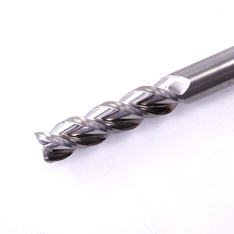 Augusttools Aluminium HRC55 3 Flute Cutting Cnc Endmill Carbide Milling Cutter End Mill For Aluminum Copper Processing Tools | Инструменты