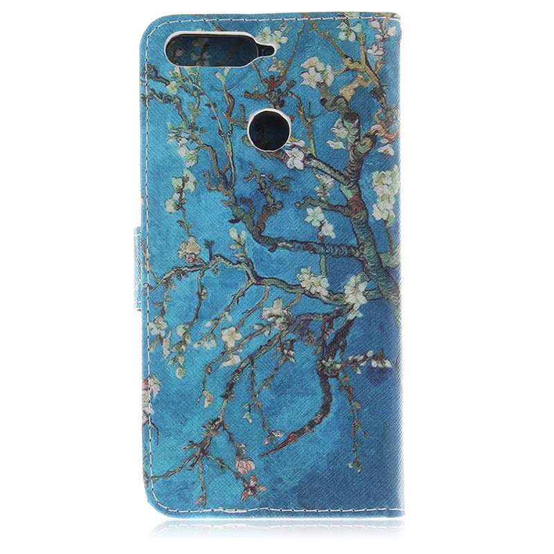 Чехол для сотового телефона Huawei P20 Pro Y6 Y9 2018 чехлы бумажник подставка из