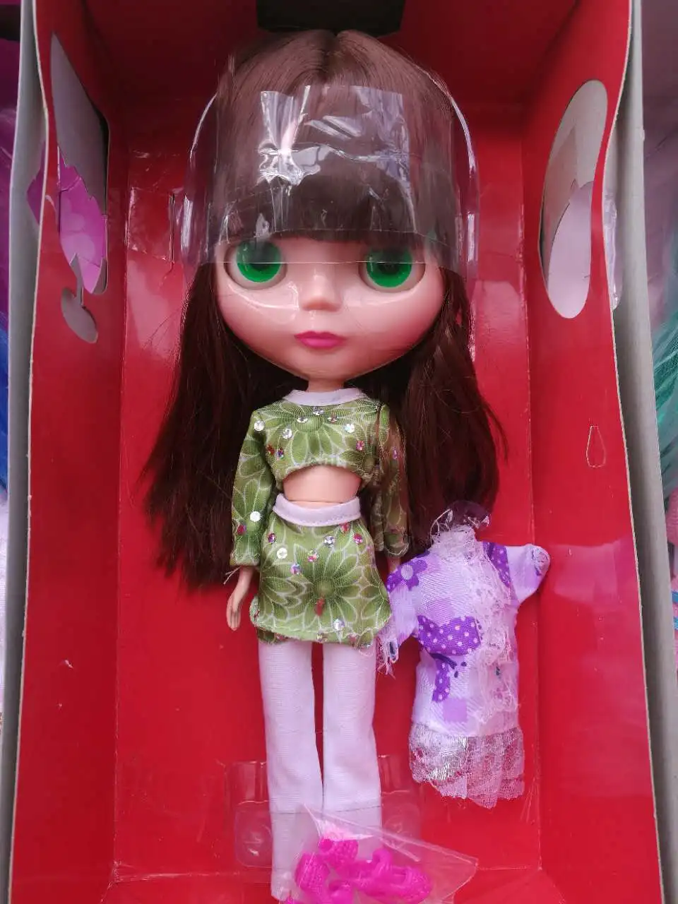 Кукла Blyth change для макияжа кукла ICY Обнаженная с 2 комплектами одежды + обуви
