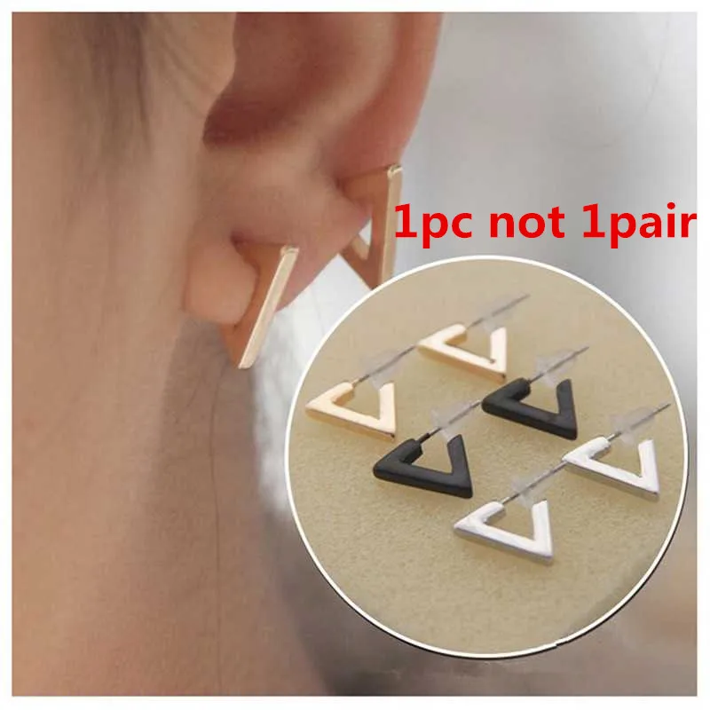 Популярные панковские серьги гвоздики сплав для женщин и мужчин ювелирные