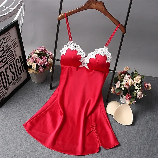 Nightie 15 Брендовая новинка, китайский женский халат, атласная ночная рубашка, сексуальная ночная рубашка, одежда для сна, принт, банное платье, летнее повседневное домашнее Ночное платье, один размер - Цвет: Nightie 15