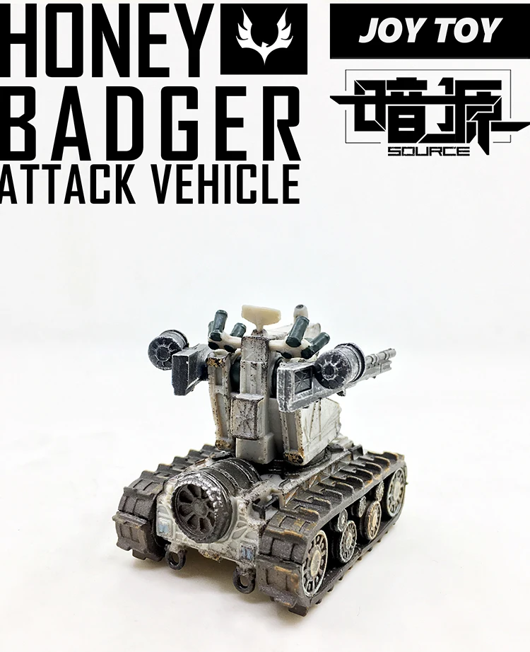 [Show.Z Store]JoyToy Source Acid Rain AZ-A1 Honey Badger Attack Vehicle Action Figure | Игрушки и хобби