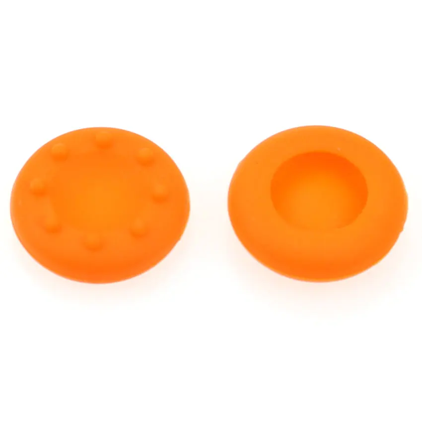 Orange ChengHaoRan 2 шт. аналоговый контроллер ручка колпачок Чехол кожного покрытия для sony playstation 4 PS4 PS3 Xbox One 360 джойстик - Цвет: Orange