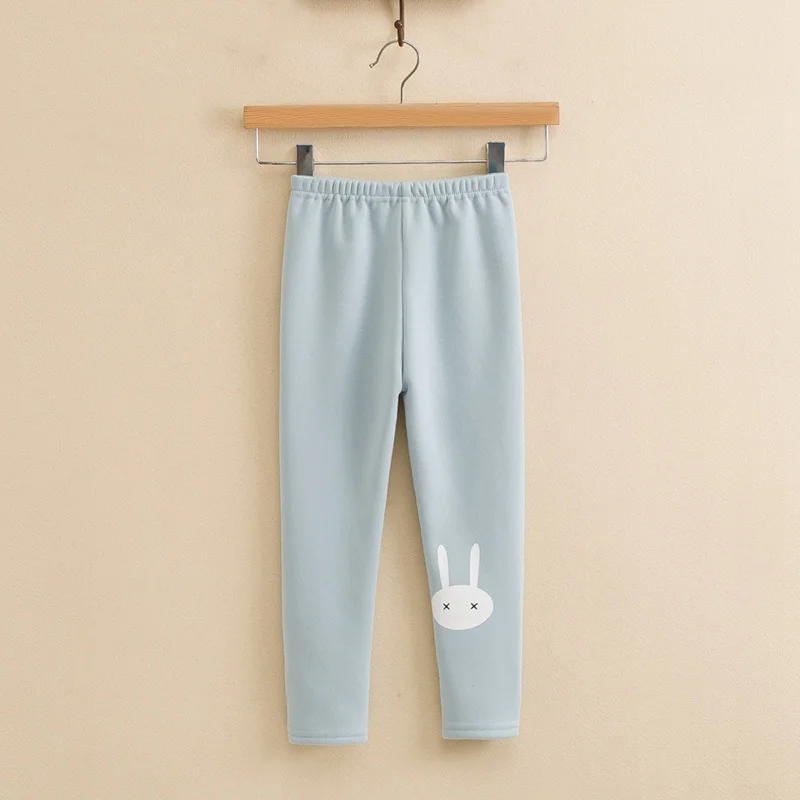 Горячий Продавать Осень Зима Девушки Леггинсы Дети Утолщаются Теплые Брюки