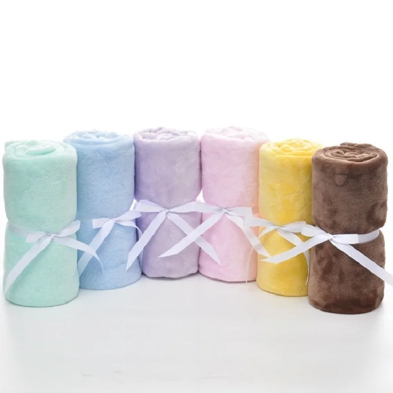 Одеяло для новорожденных Фланелевое Коралловое одеяло младенцев пеленание