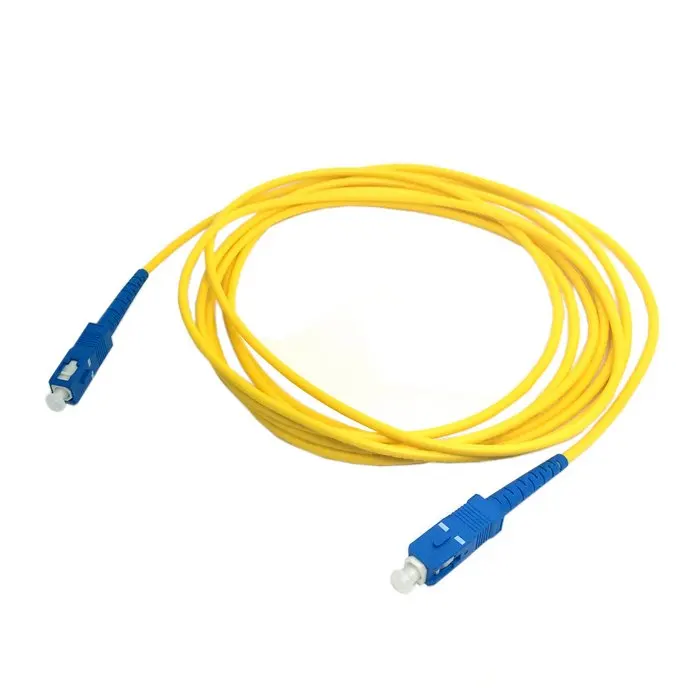 SC to Fiber Patch Cord Jumper Cable SM Simplex Single Mode Optic for Network 1m 3m 5m 10m 15m 20m 30m 50m | Компьютеры и офис