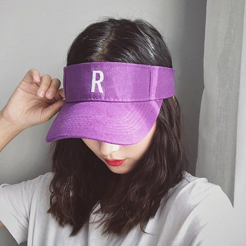 Легкая женская летняя спортивная солнцезащитная Кепка с вышитыми буквами кепка