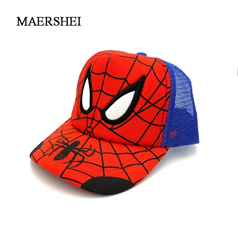 

MAERSHEI Summer kids baseball hat Cap Casquette homme new children's net cap Korea trend cartoon caps Snapback Bone