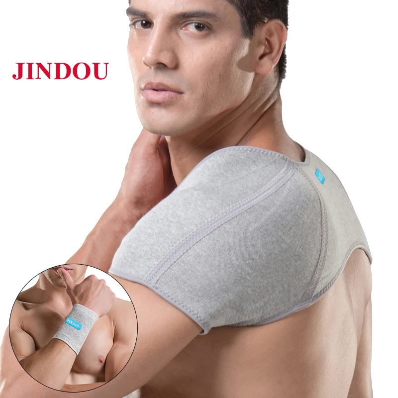 Эластичное плечо протектор Hombr Бандаж облегчение боли поддержка плеча для