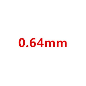 0.64mm 10 шт. медные часы циферблат ноги ассортимент запчасти для ремонта Наручные Часы Часовщик - Цвет: 0.64mm