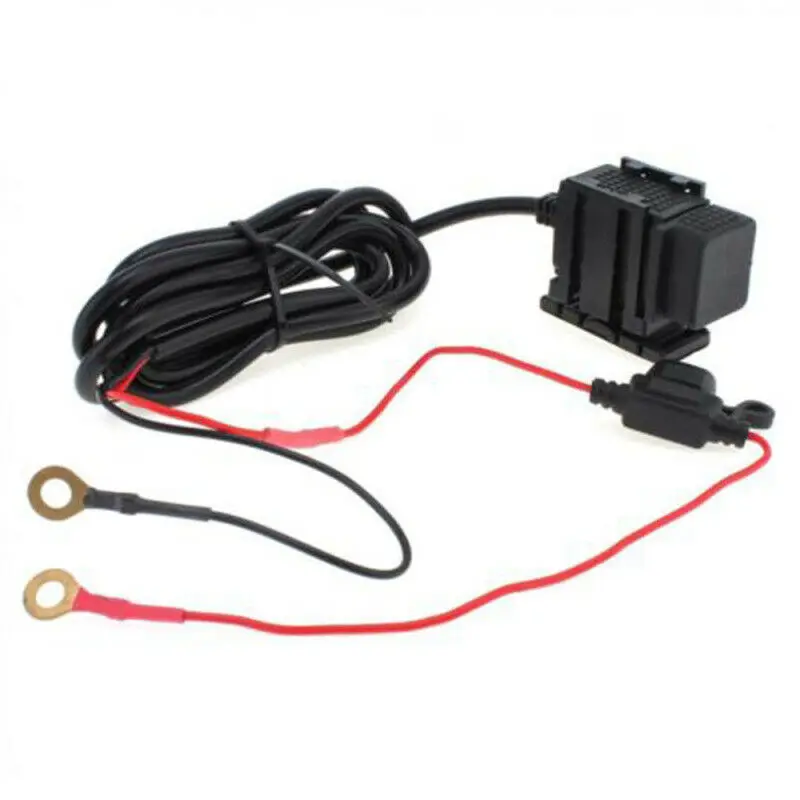 Водонепроницаемый двойной USB 12 V мотоцикл руль зарядное устройство для телефона розетка