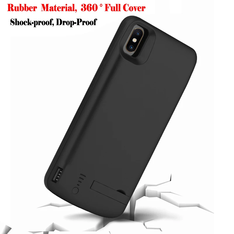 Чехол для аккумулятора 6000 мАч Xiaomi Mi Mix 2s power Bank Cover USB charger Capa Fundas|Чехлы с