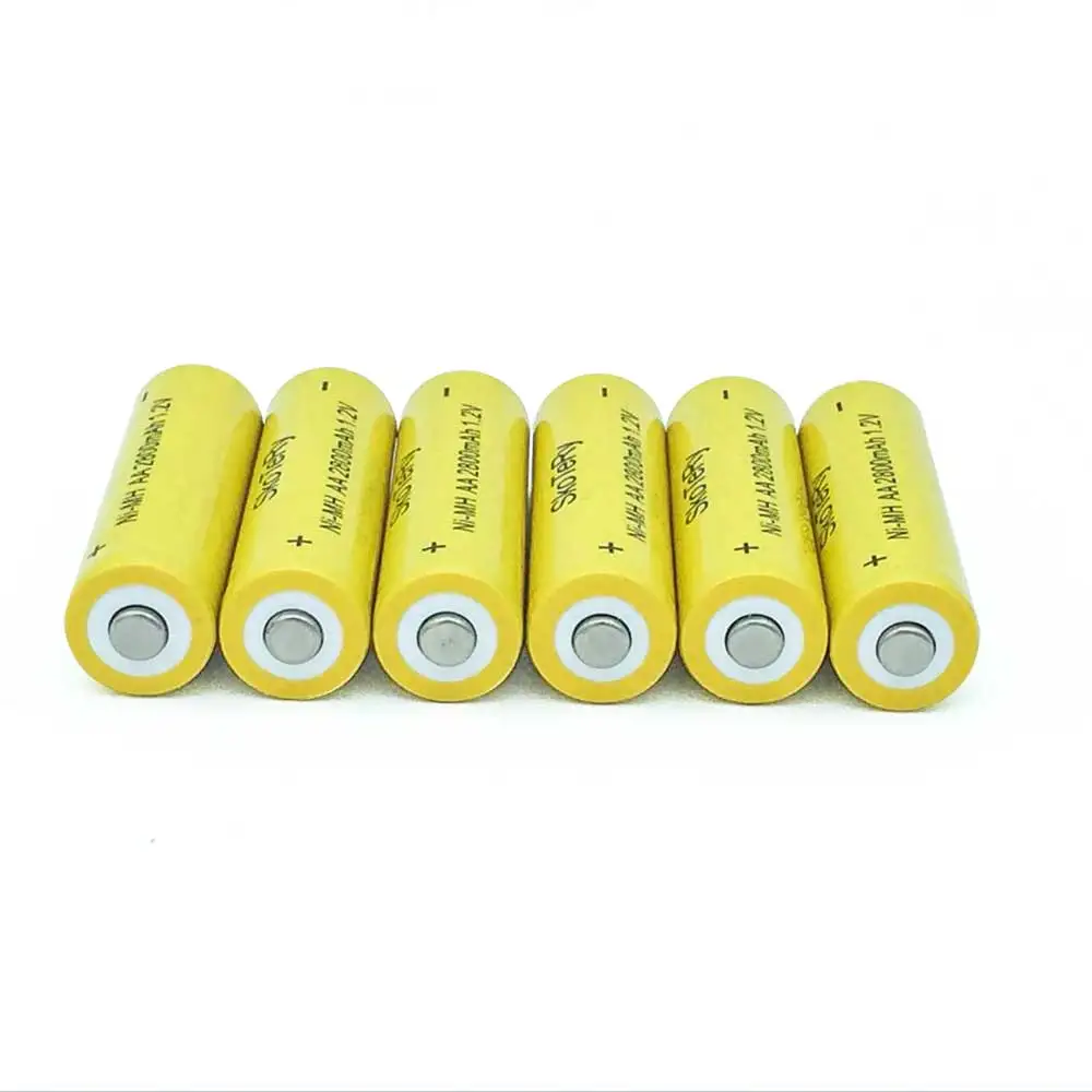 4 шт. перезаряжаемые батарейки AA 2800 мАч 1 2 в|aa battery|rechargeable batterybattery 2800mah |