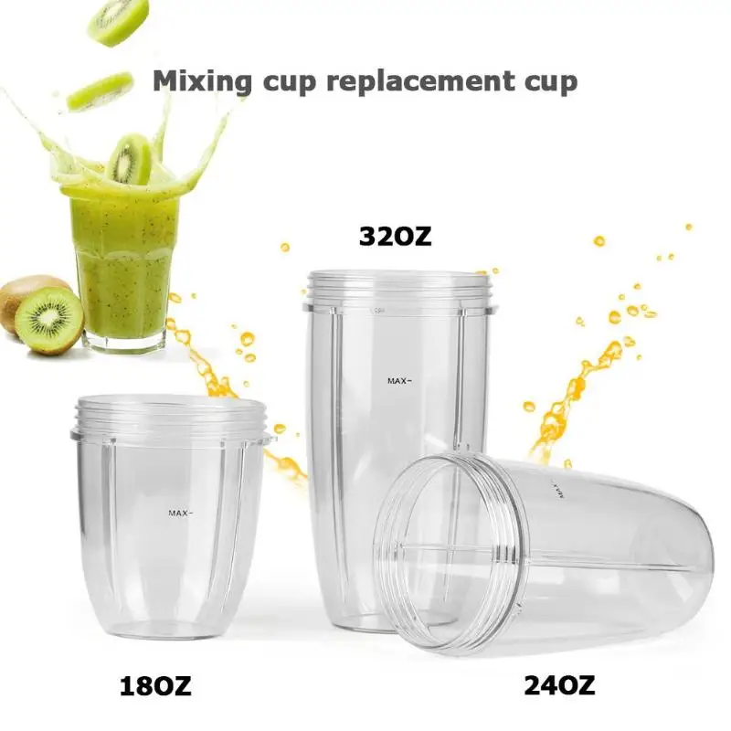 600 W/900 W Большая универсальная Замена для Nutribullet блендер чашки кружка чашка 18 OZ/24 OZ/32 OZ