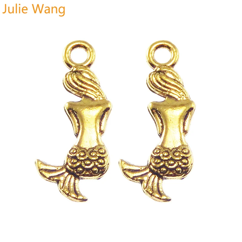 Миниатюрные Подвески Julie Wang 30 шт. модные двухсторонние ювелирные изделия из
