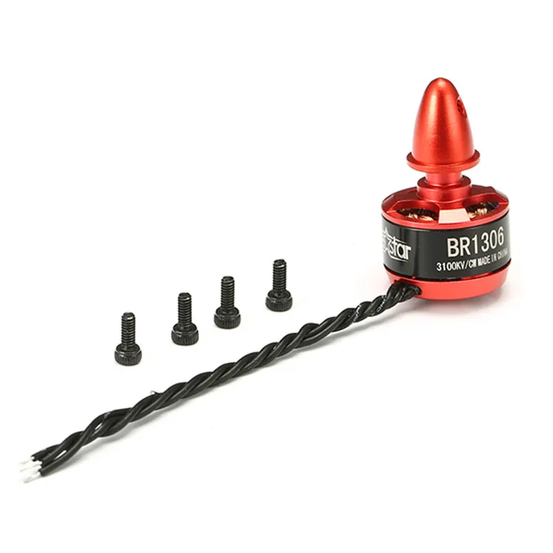Racerstar 1306 BR1306 Racing Edition 3100KV 1 2S CW/CCW бесщеточный двигатель для 150 180 200 многороторных