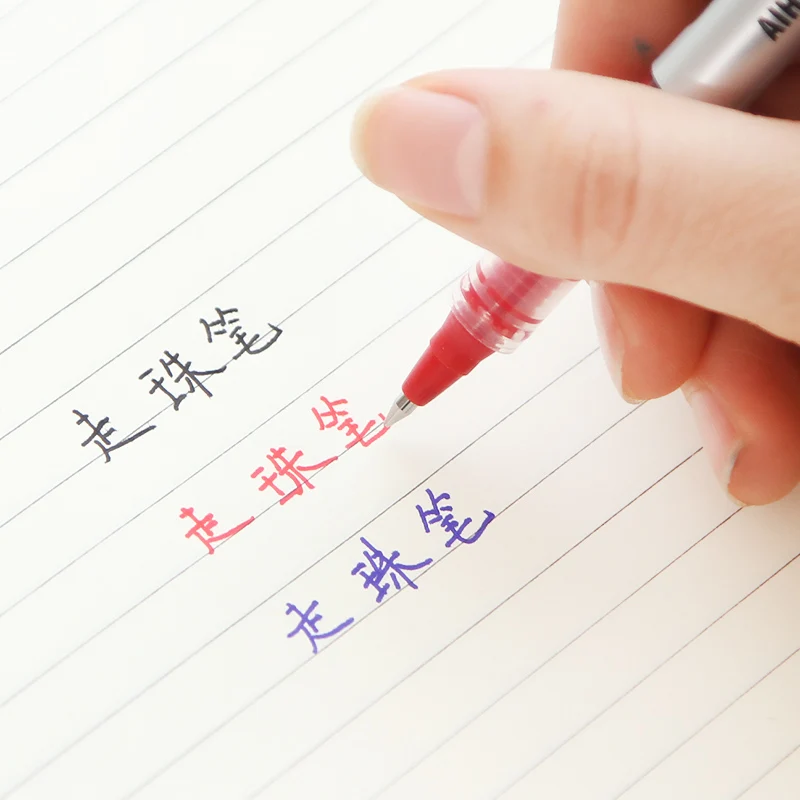 12 шт./лот Классическая Ручка с роликовым наконечником оптовая продажа гелевые