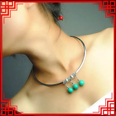 Женское этническое ювелирное изделие камни камень ручная работа тибетское племя