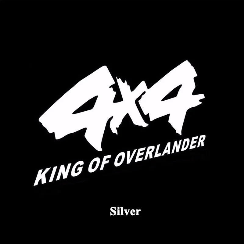 1 шт. SEEYULE Наклейка На Автомобиль SUV 4x4 KING OF OVERLANDER 4WD внедорожник пересеченный