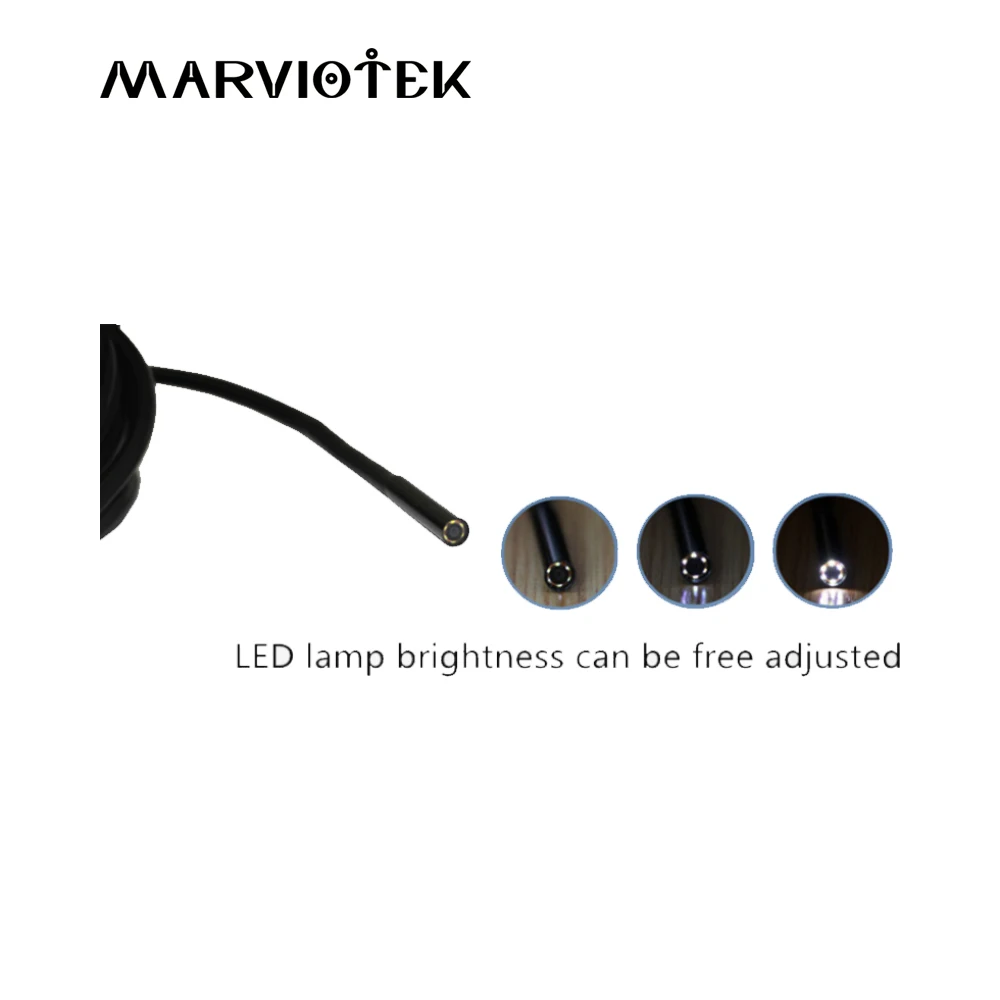 USB эндоскоп камера 5 мм водонепроницаемый IP67 6 led бороскоп эндоскопические камеры