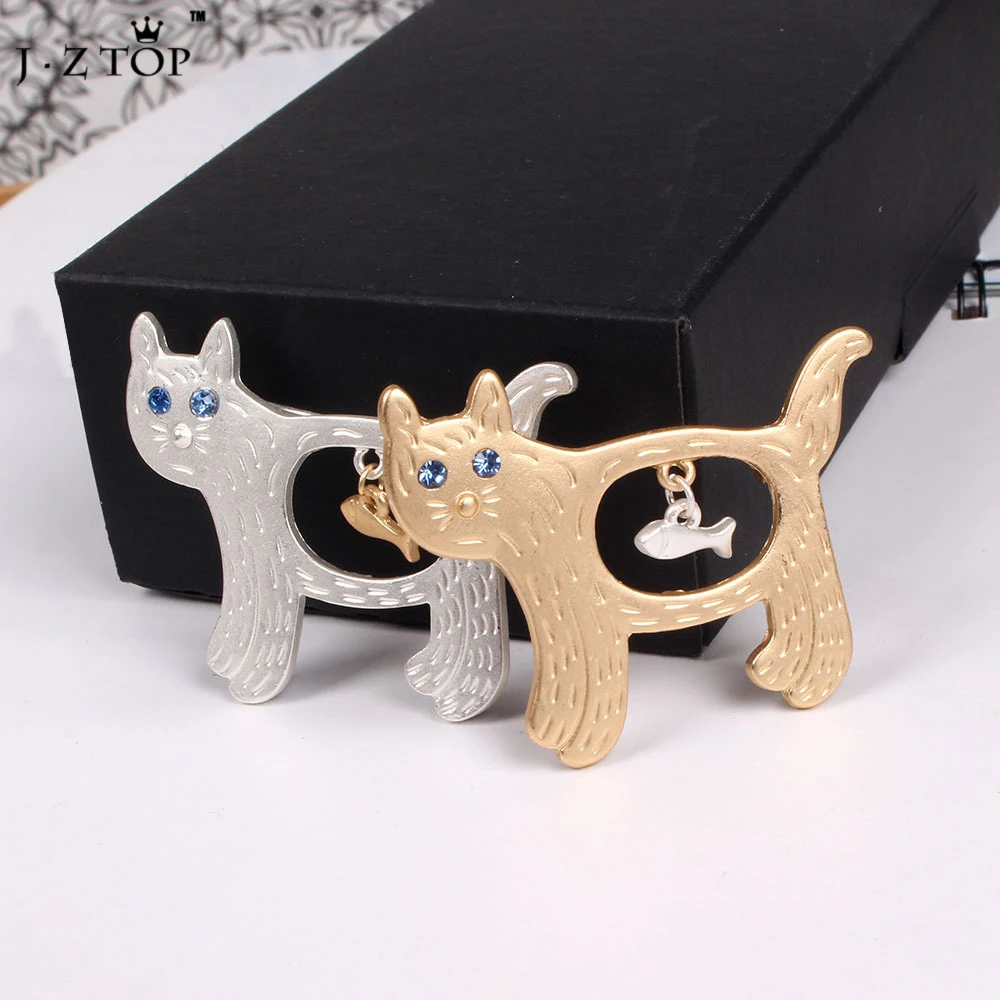 JZTOP искусственная рыба искусственные животные броши безопасные булавки лацкан