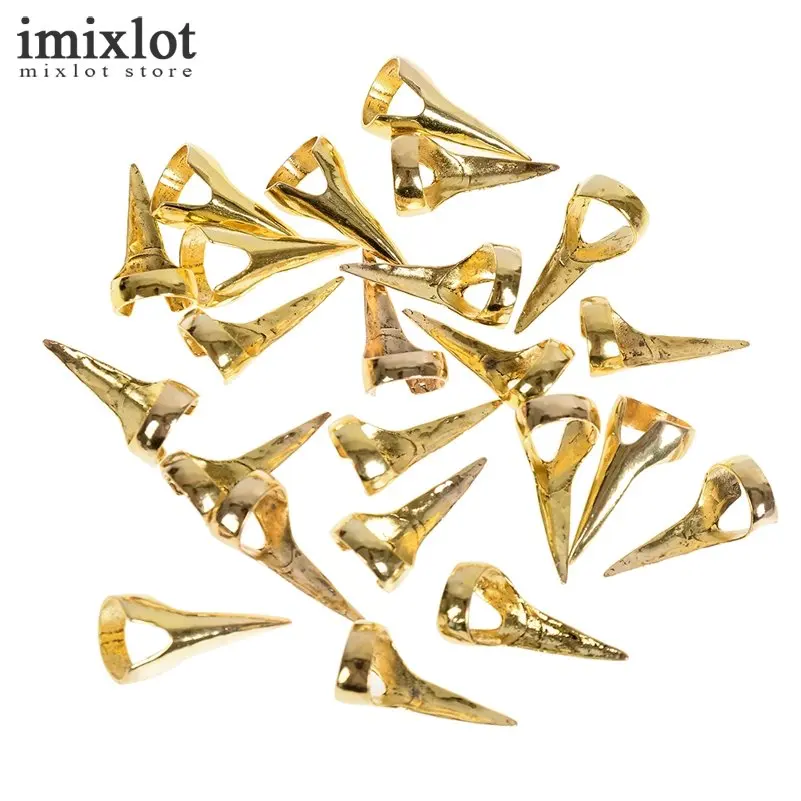 Imixlot 10pcs/lot Creative Women Fashion Talon Nail Rings Masquerade Props False Claw Paw Finger Ring for | Украшения и