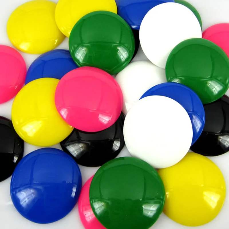 Круглые разноцветные Украшения из смолы 300 шт. украшения для ювелирных изделий