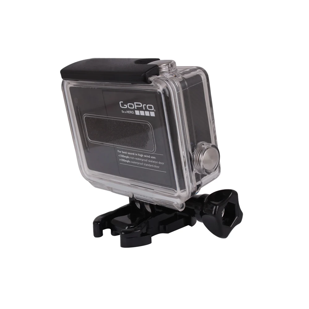 Аксессуары для Go pro Водонепроницаемый чехол Gopro Hero 3 + 3plus 4 крепление камеры|waterproof