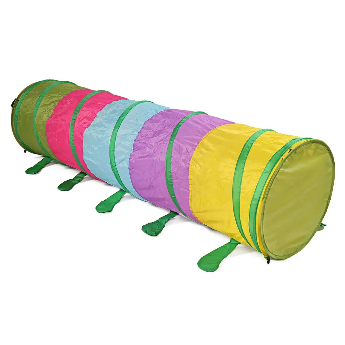 Складная игрушка из полиэстера, палатка, детские игровые палатки, домашняя, открытая, разноцветная палатка для ползания, туннель, забавные развивающие игрушки