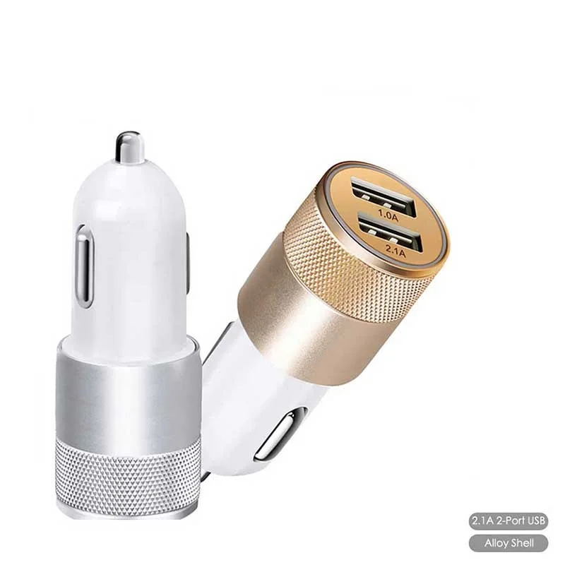 2 Port Mini Dual USB Car Charger Adapter Quick Charging 5V 2A 1A for Blackview BV5000 | Мобильные телефоны и аксессуары