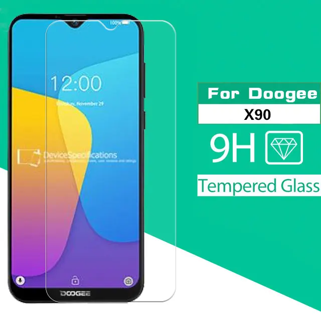 Ультра-тонкое закаленное стекло 2.5D Для Doogee X90 X 90 6 1 дюйма Защитная пленка для