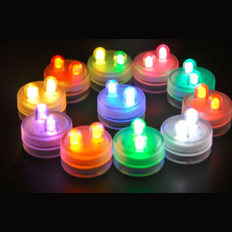 

Wedding Souvenir Free Shipping 50units/lot Submersible Led Tea Lights- Wedding Centerpiece Decorations Lighting, Event Supplies