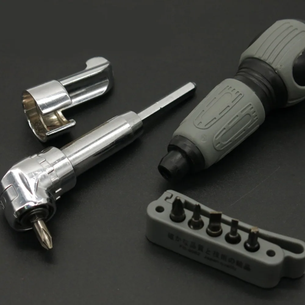 Набор угловых реверсивных отверток 6 шт. для отвертки набор магнитных угловой