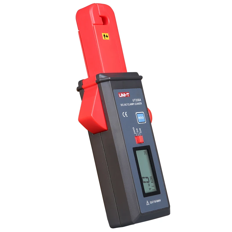 UNI T UT258A AC/DC Клещи Амперметр аналоговый измеритель Тестер Утечки тока|Измерители