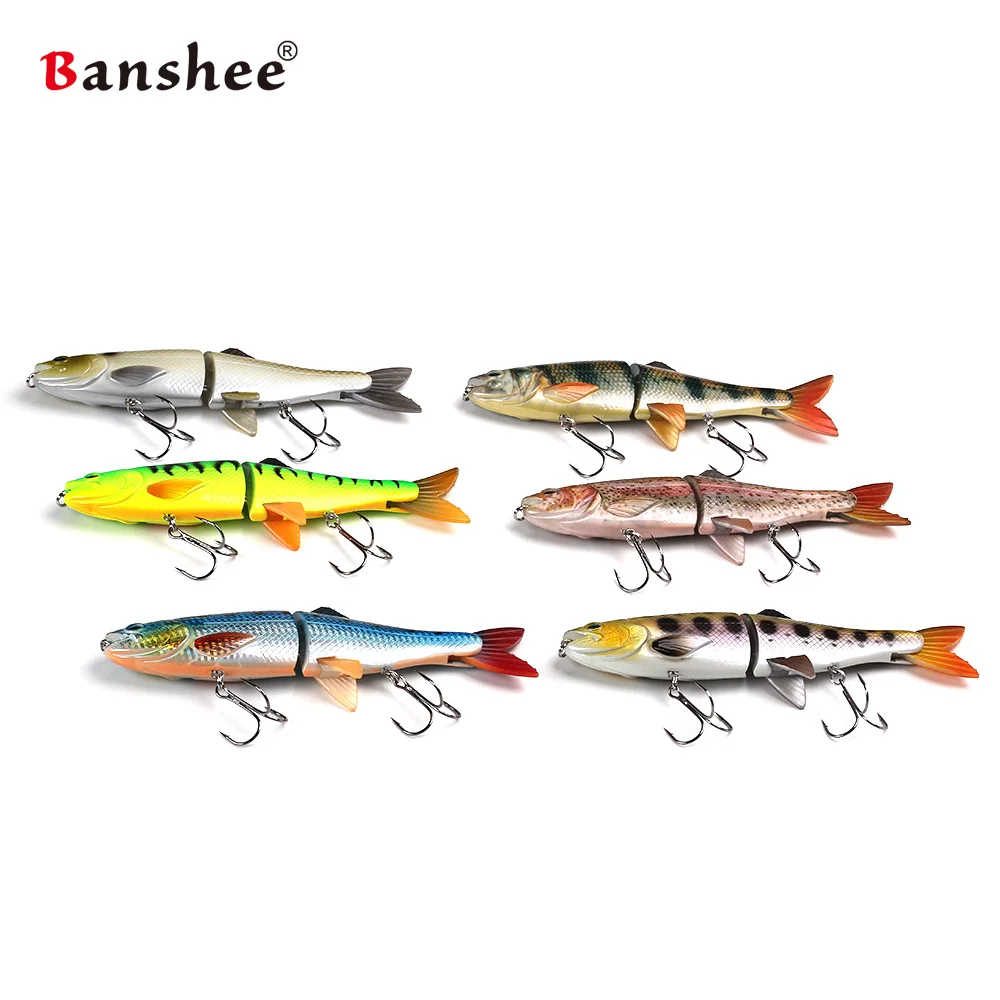 Приманка для морской рыбалки 6 шт./лот 200 м 90 г AT01|bait for tuna|hard baitmulti jointed |